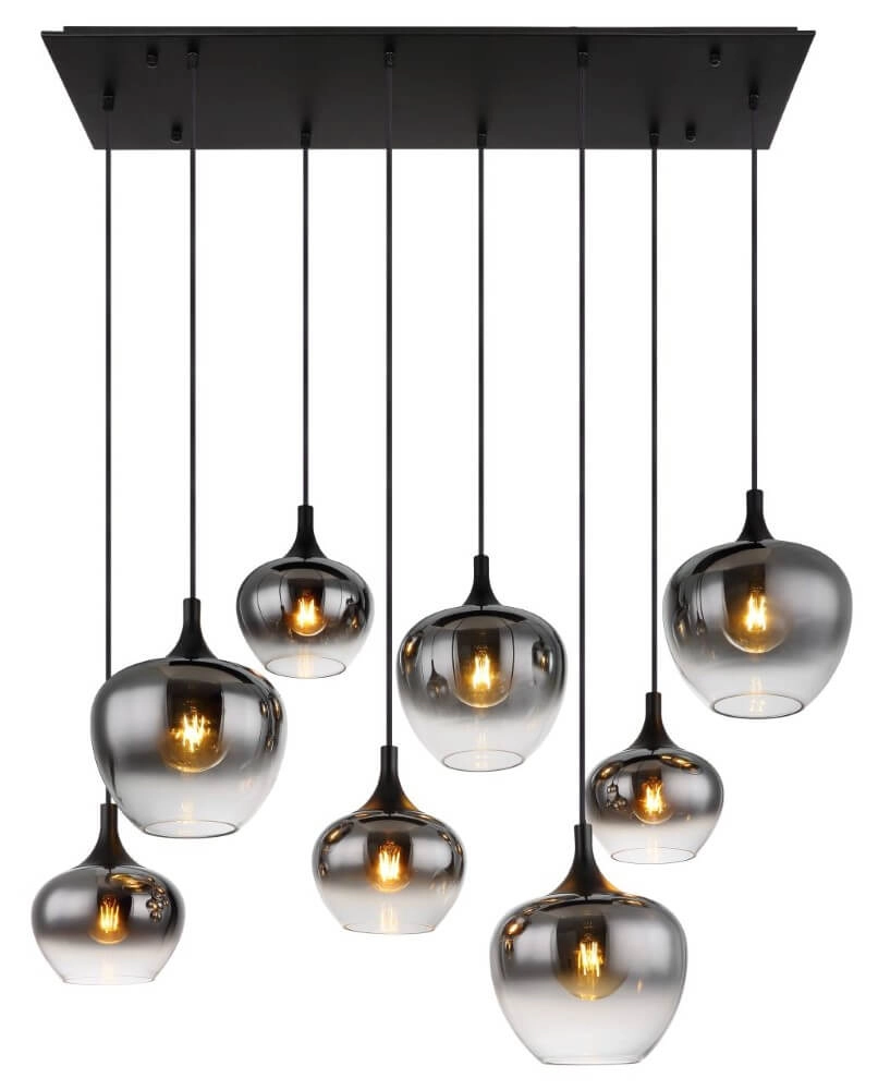 Gerade Hängelampe Maxy 8-Licht Globo 9007371438402