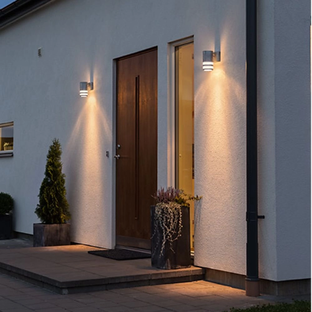 Wandspot Modena Downlight 15 cm Zinkgrau KonstSmide 7318307515329