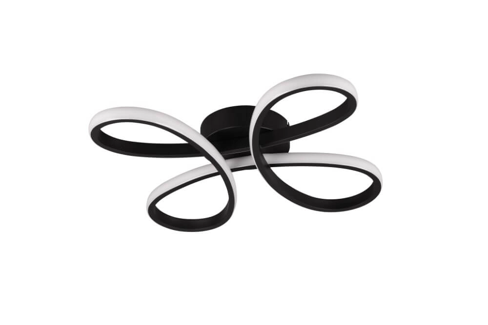 Deckenleuchte Fly Design schwarz Trio 4017807600834