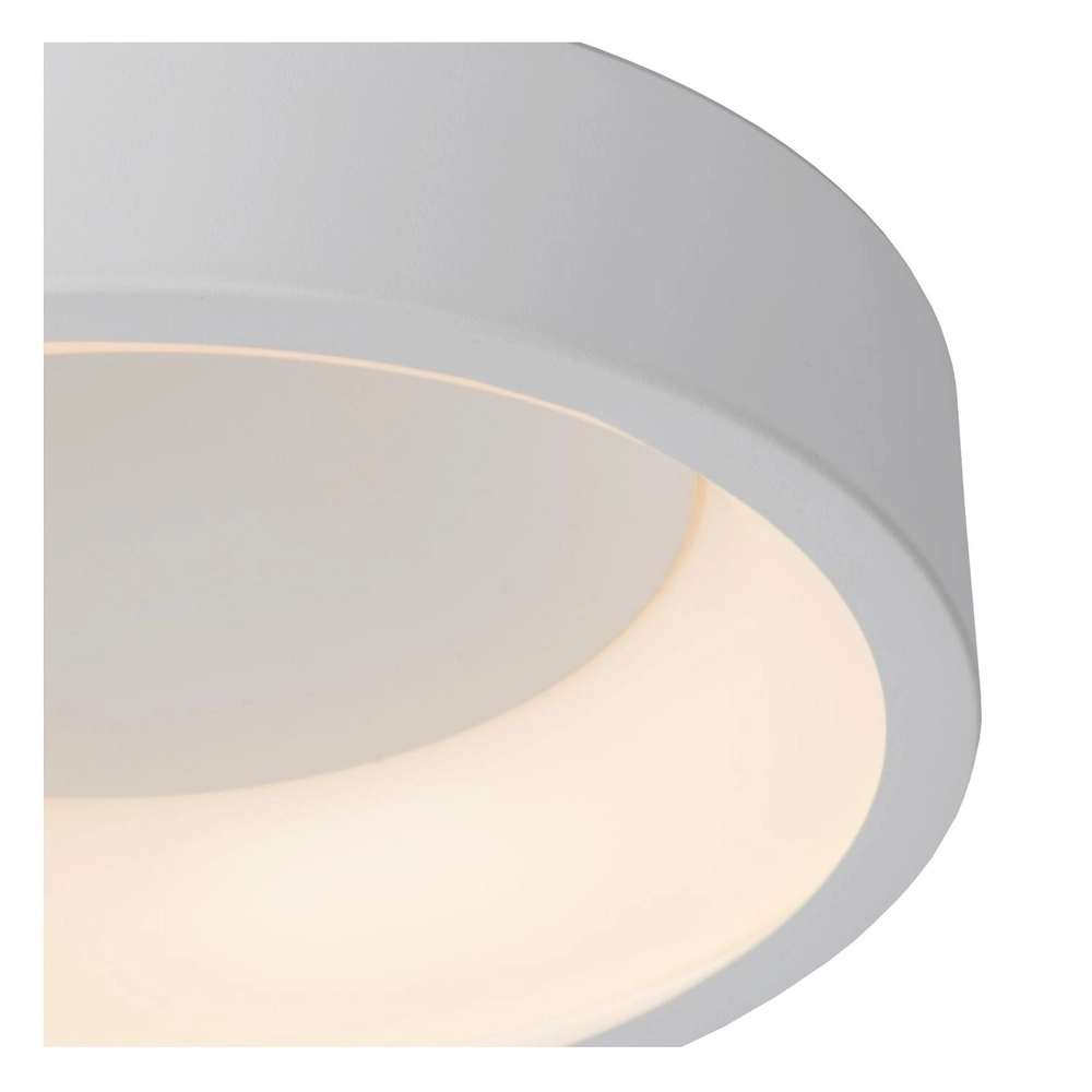 Deckenlicht Talowe Led Ø 80 cm weiß Lucide 5411212460677