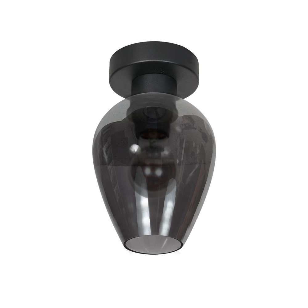 Deckenlampe Bloeba Rauchglas Ø 15cm Steinhauer 8712746181074
