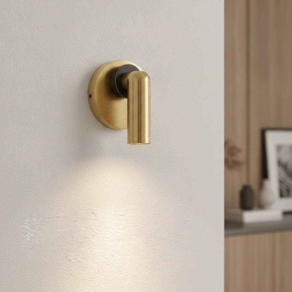 Nachttischlampe Pictor Gold