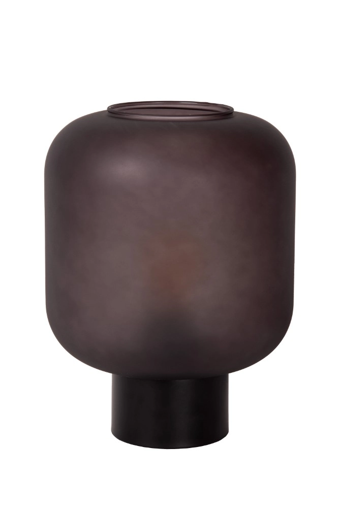 Schwarze Tischlampe Eloise Ø 21cm Lucide 5411212452498