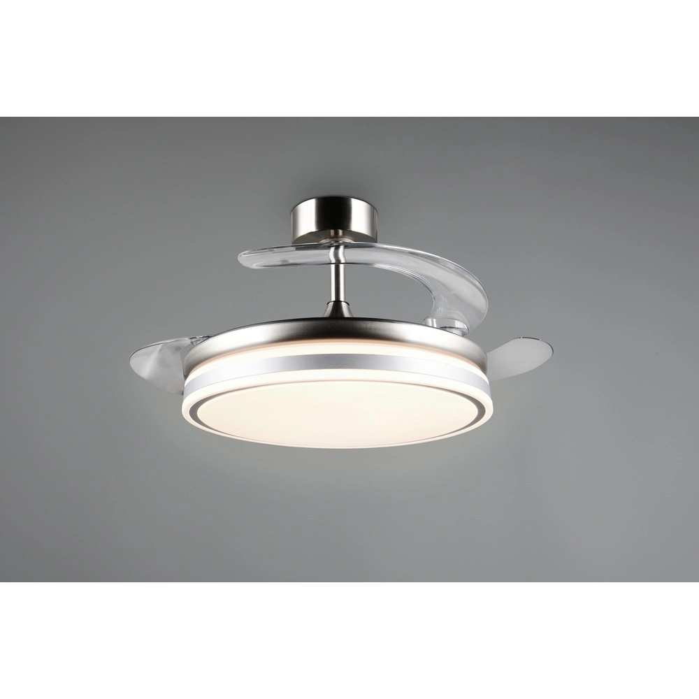 Fan Volda Nickel Ø 106 cm Trio 4017807689075