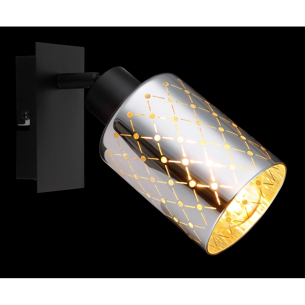 Design-Wandlampe Alonso Schwarz Globo 9007371578245