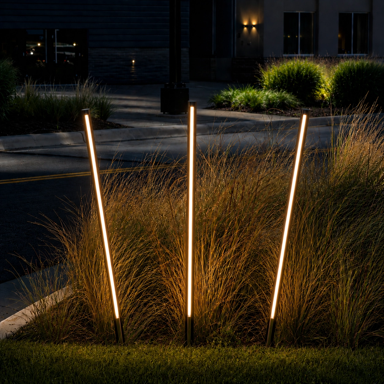 Design-Gartenleuchte Dessay 98cm