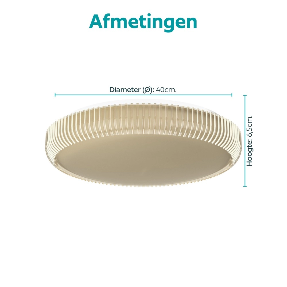 Weiße Deckenlampe Montedoro Ø 40cm Eglo 9008606399697