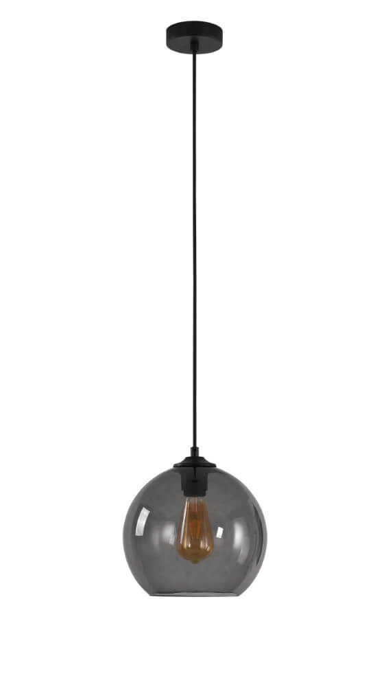Design-Hängelampe Marino graues Glas Ø 25cm Artdelight 8719831737666