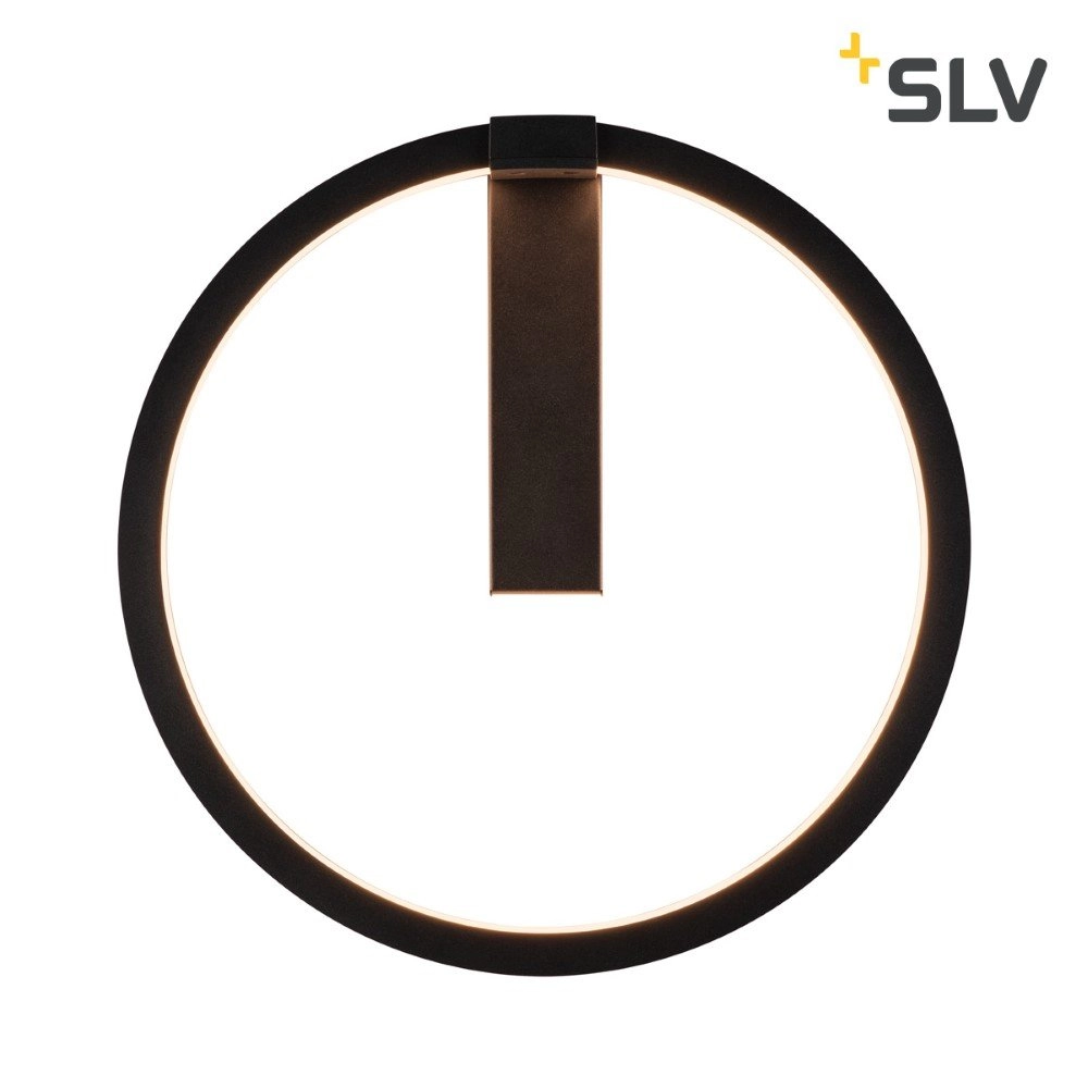 LED-Wandleuchte One Ø 40 cm schwarz SLV 4024163231091