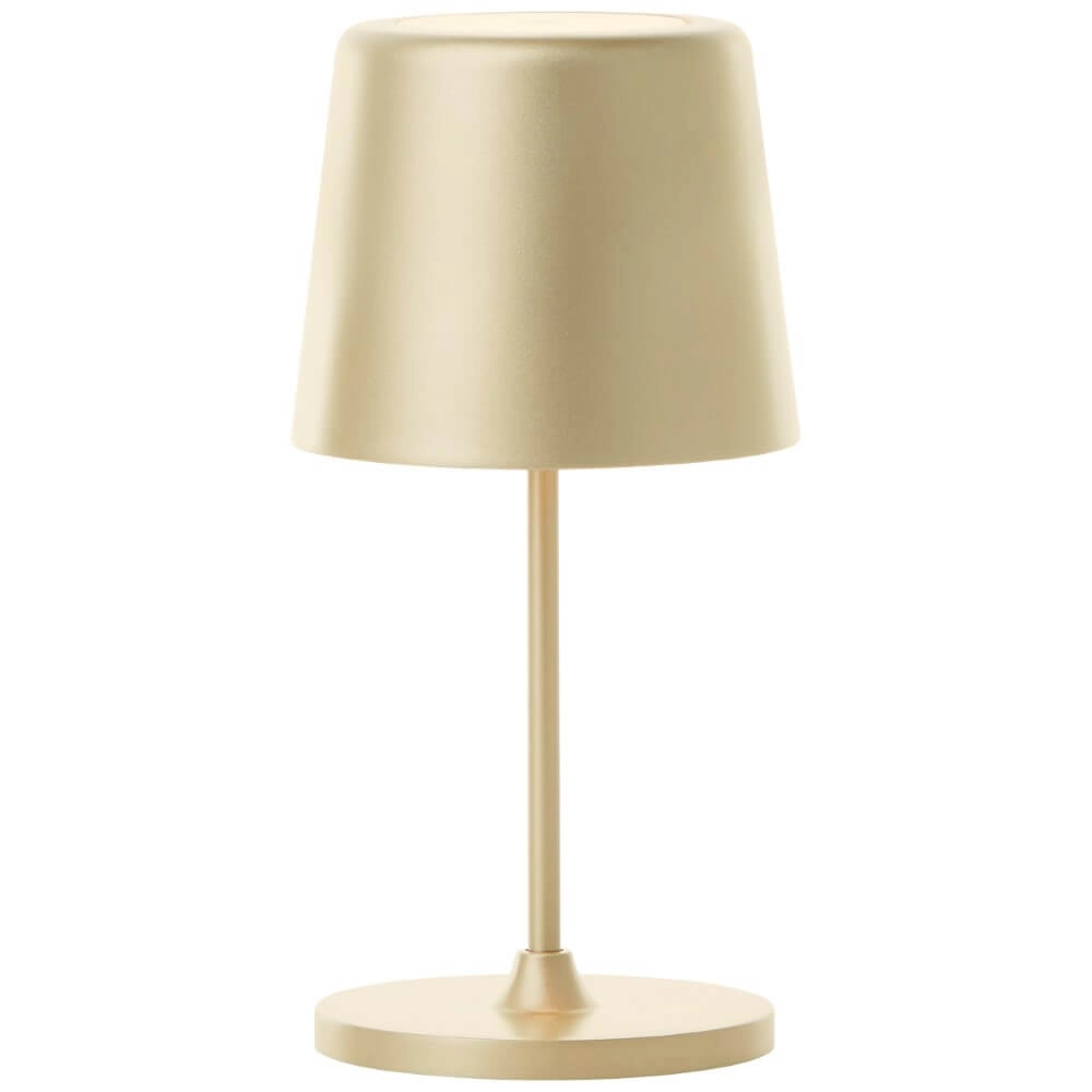 Goldene Tischlampe Kaami Design Brilliant 4004353435218