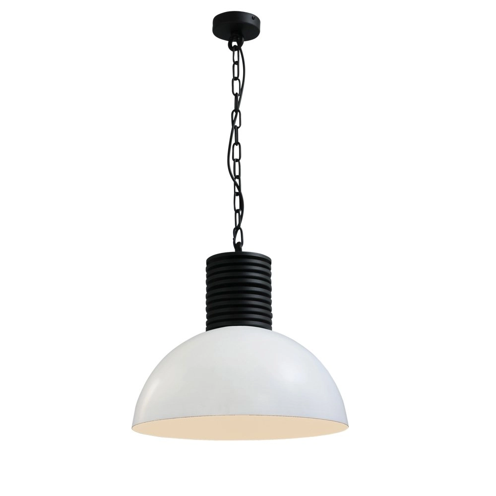 Pendelleuchte Industria Gold 40 schwarz mit weiß Masterlight 8718121144337