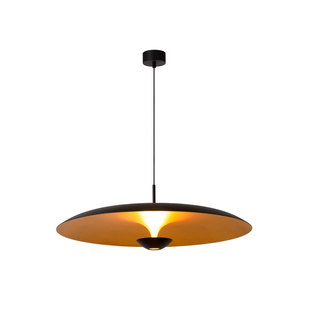 Design-Pendellampe Kenneth schwarz Ø 80 cm Premium by Lucide 5411212410450