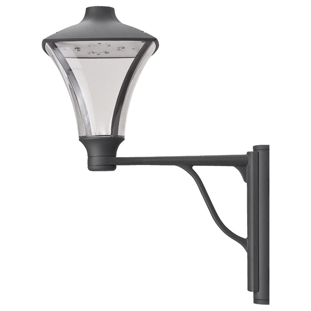 LED-Außenleuchte City Highlight LED 72 cm Graphitgrau Franssen 8033239343169