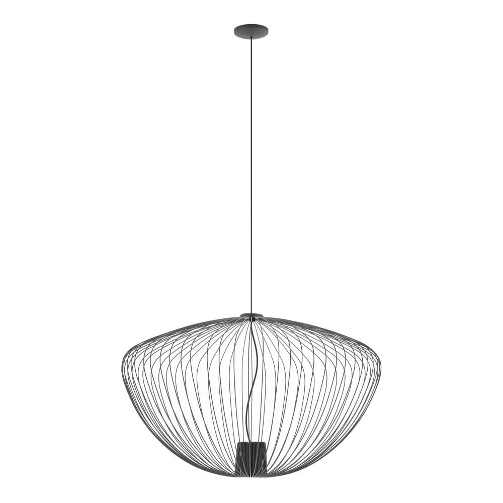 Rattan Pendelleuchte Pumpkin L Ø 70cm
