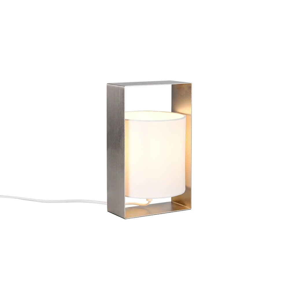 Design-Tischleuchte Pail Nickel Trio 4017807642124