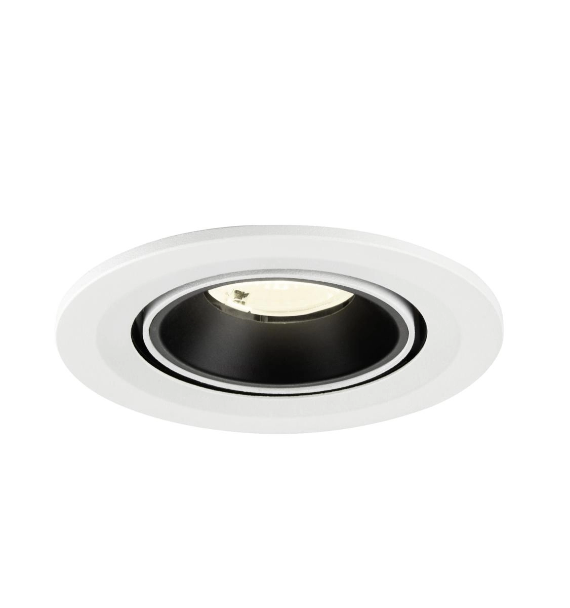 Einbau-Strahler Numinos Gimble S weiß/schwarz 4000K - 40gr SLV 4024163313278