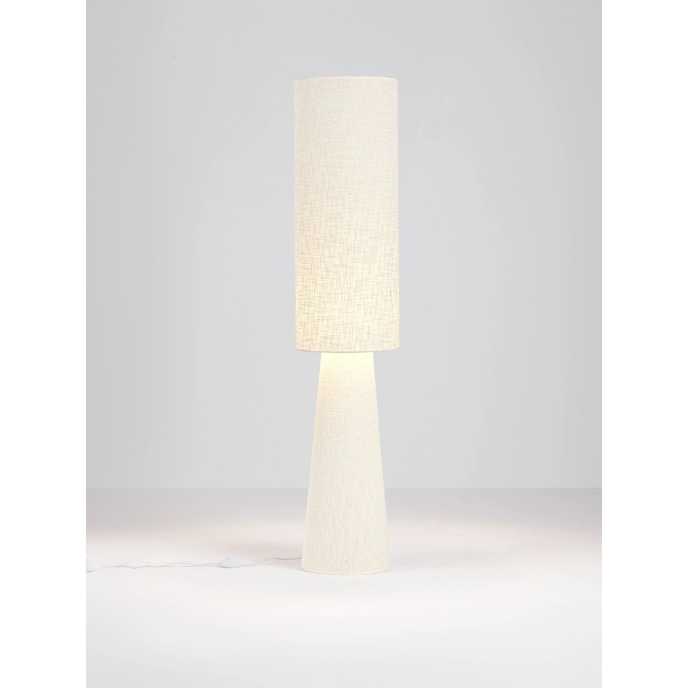 Japandi Stehlampe Nebia Beige Lyora 5212017494009