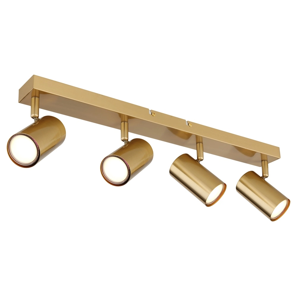 Deckenlampe 4-Licht Robby Gold