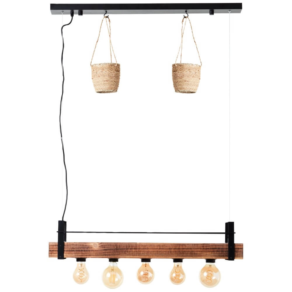 Hängelampe Bankwood 80cm Brilliant 4004353396588