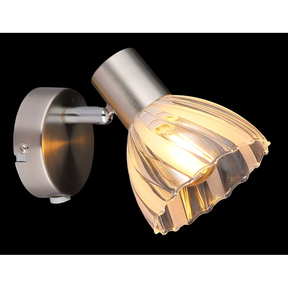 Wandlampe Zachery Nickel Globo 9007371528486