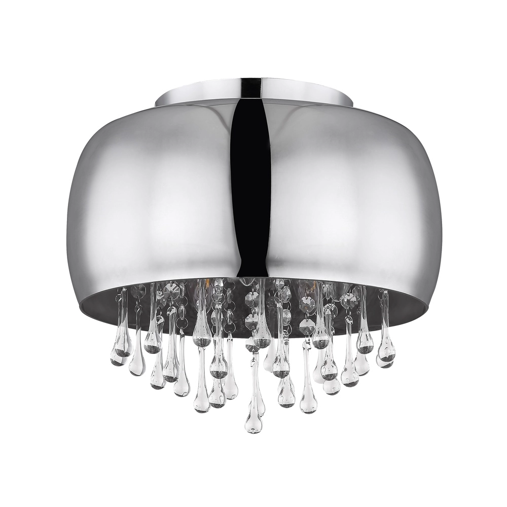 Deckenlampe Kalla Ø 35cm Chrom Globo 9007371388707