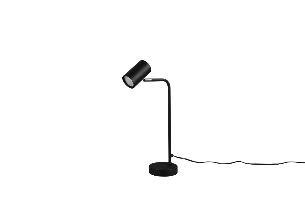 Schwarze Schreibtischlampe Marley Trio 4017807488739