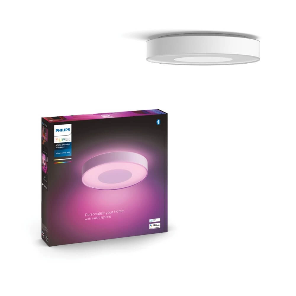Deckenleuchte Hue Infuse L - White and color Ø 42,5cm weiß Philips 8718696176511