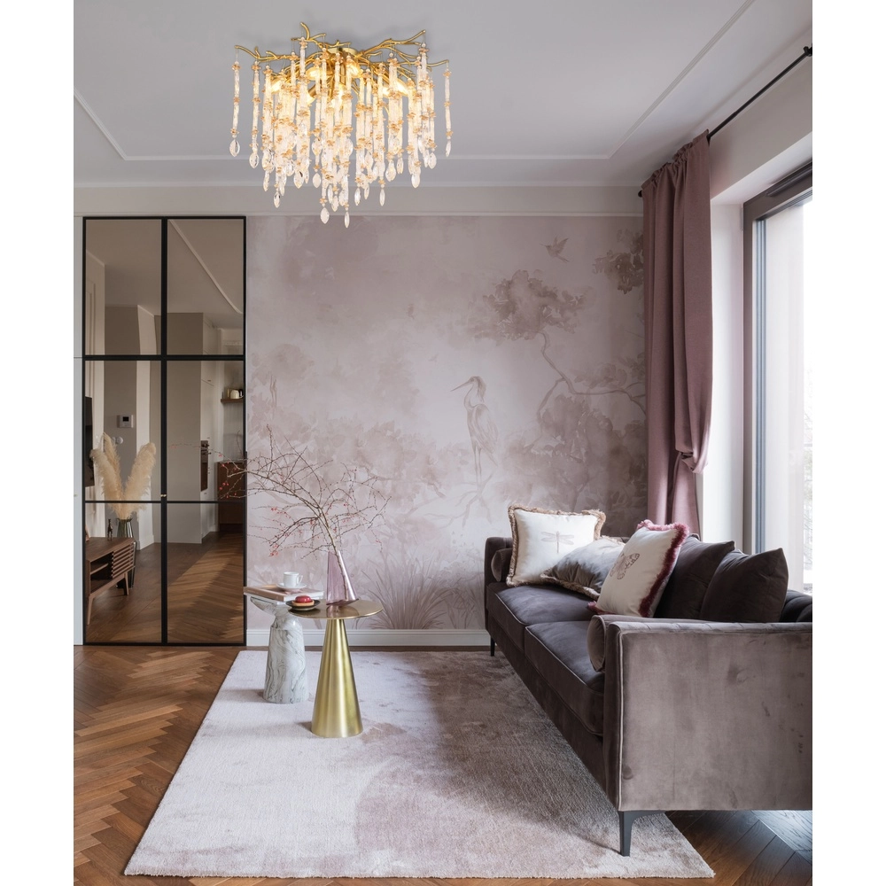 Deckenlampe Gloria Ø 60cm Gold Globo 9007371566983