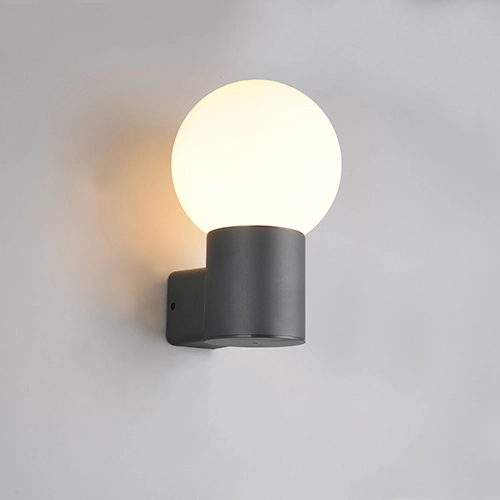 Kugelwandlampe Mures Anthrazit