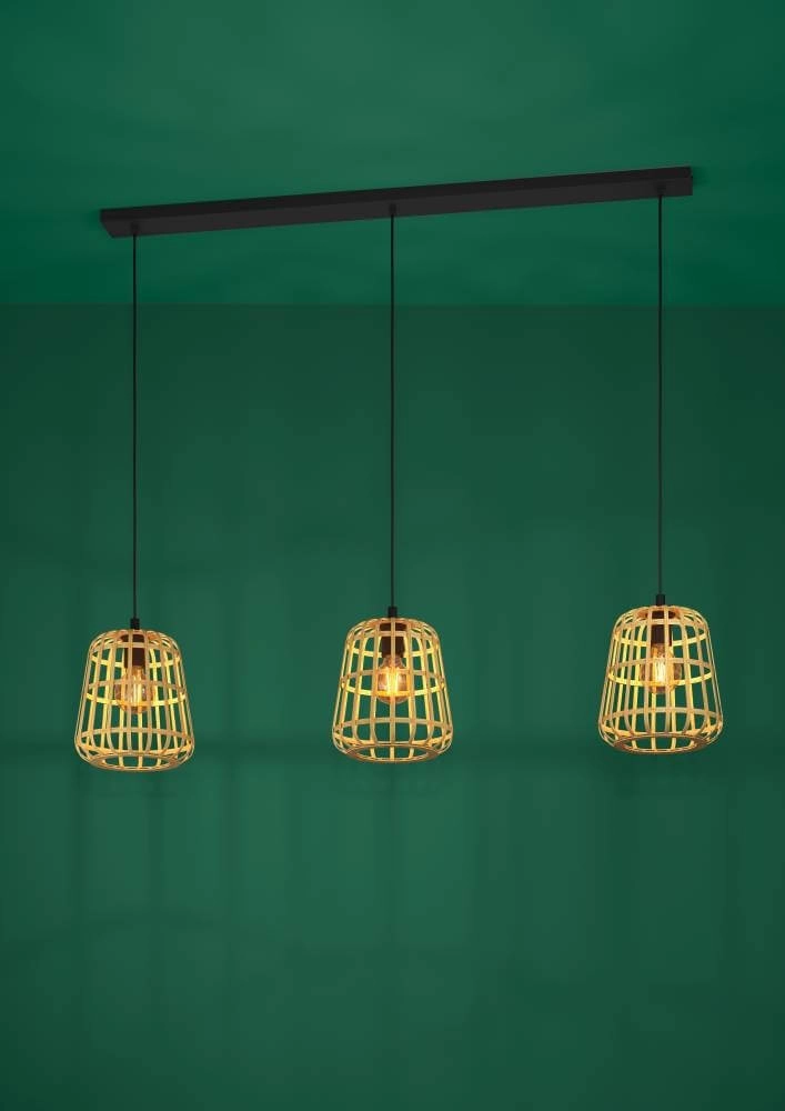 Esszimmerlampe aus Rattan Montezuelo 129cm Stars of Light 9008606240524