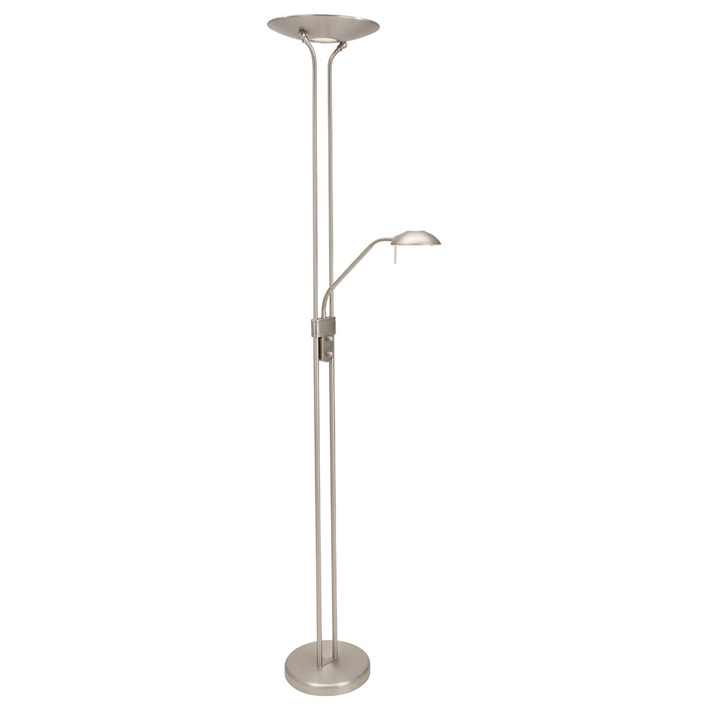 LED Stehleuchte Mexlite Up 180 cm - 3000k Metallgrau