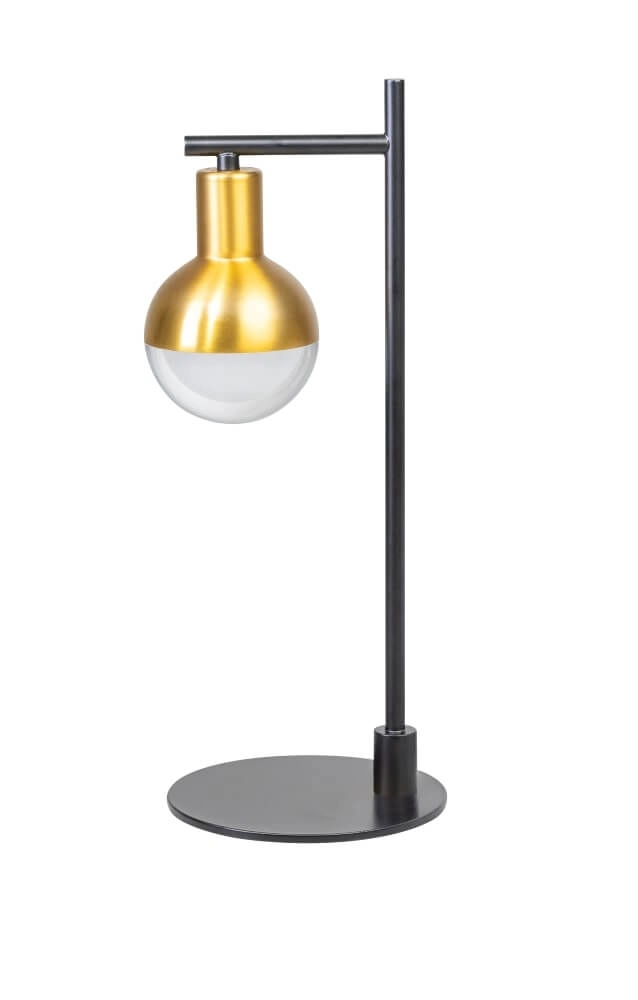 Tischlampe Drop schwarz mit gold ETH 8720195306481