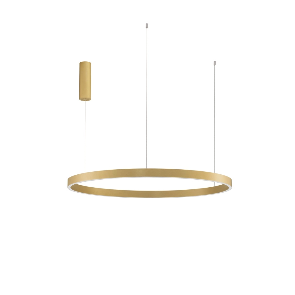 Goldene Pendelleuchte Elowen Ausführung Ø 98cm