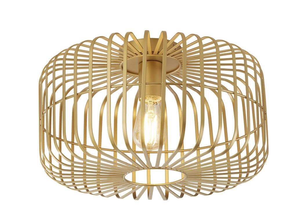 Goldene Deckenlampe Crib Ø 40cm Searchlight 5053423252513