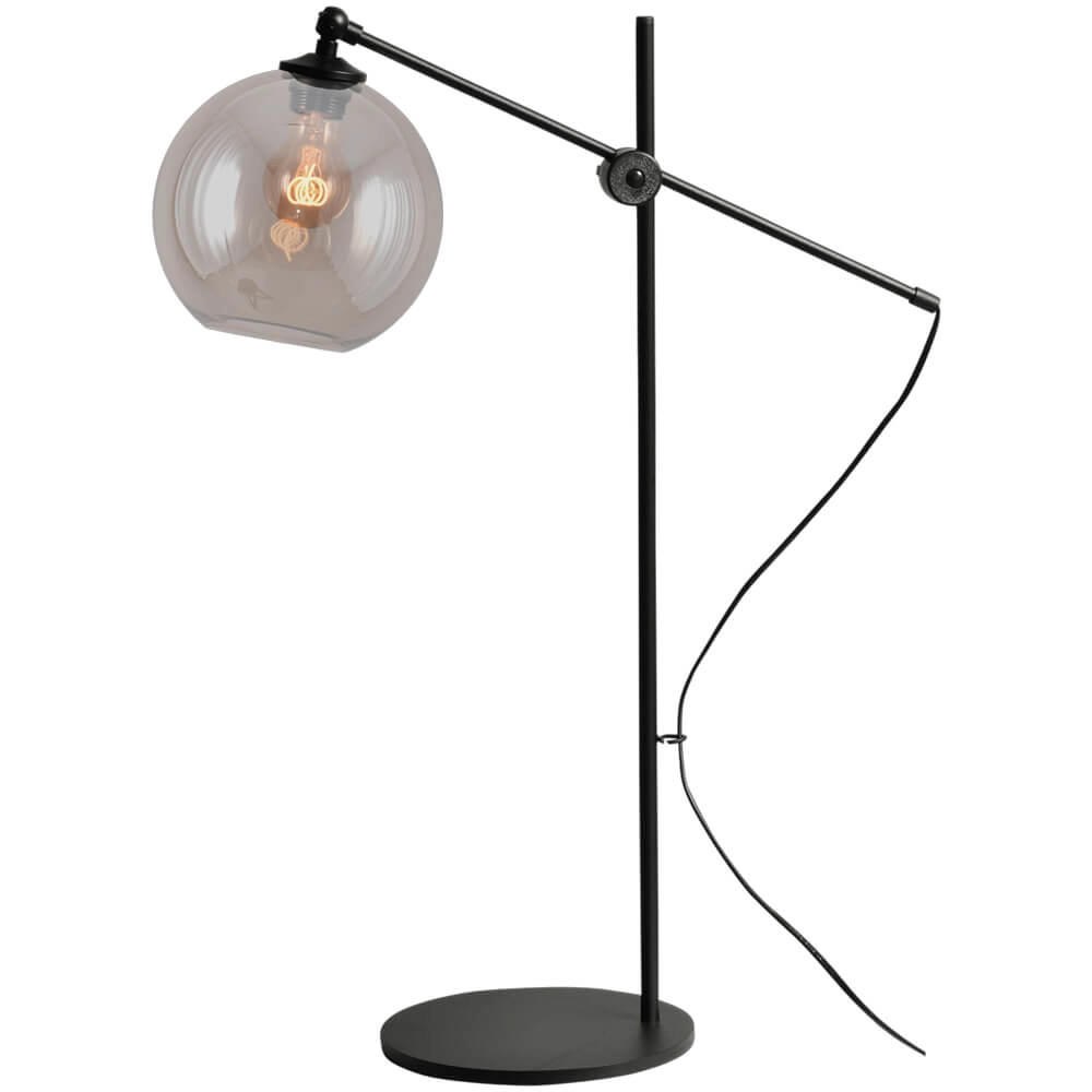 Schreibtischlampe Bella 2 mit Ø 20cm Goldglas Masterlight 8718121340845