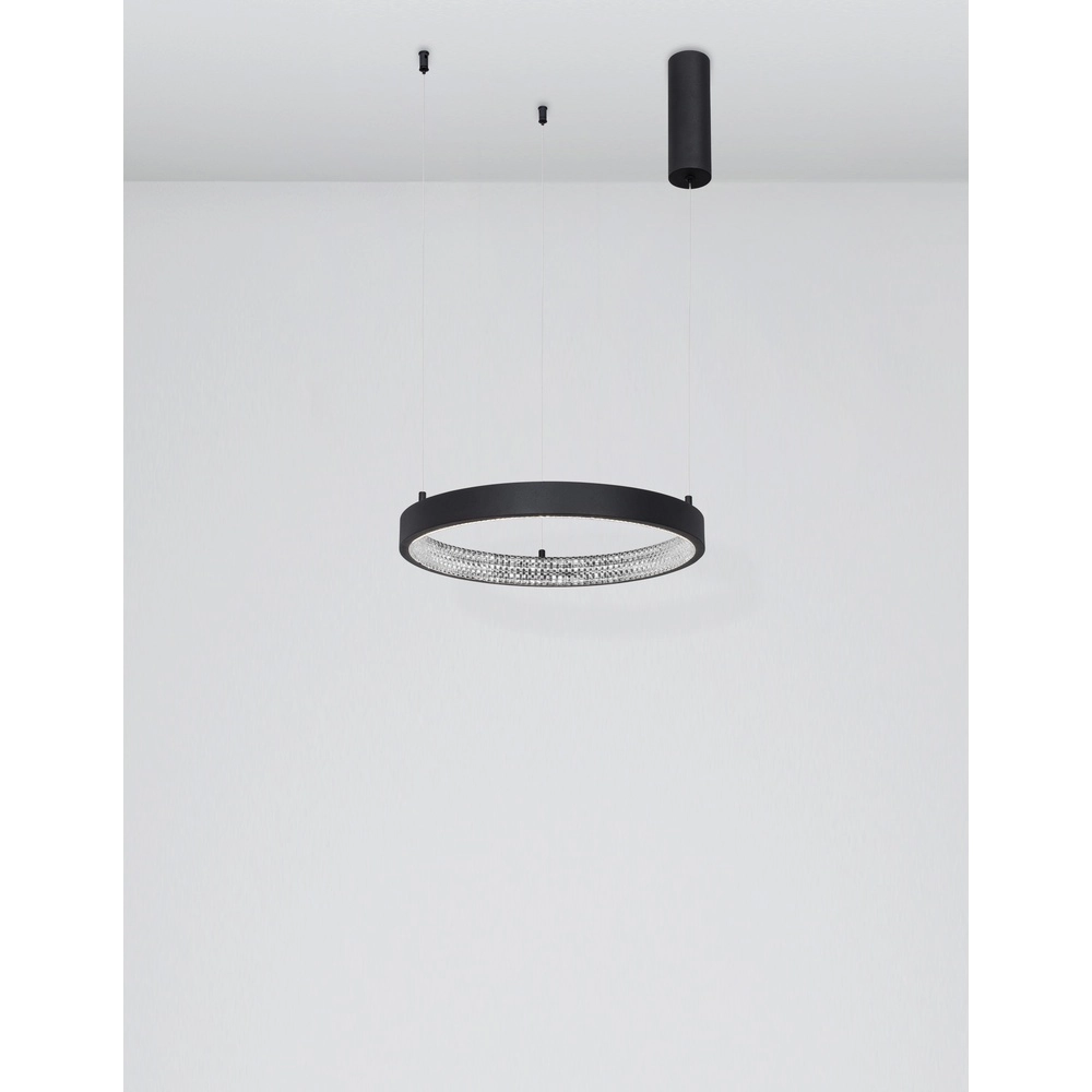 Pendelleuchte Preston schwarz Ø 40cm Lyora 5212017429162