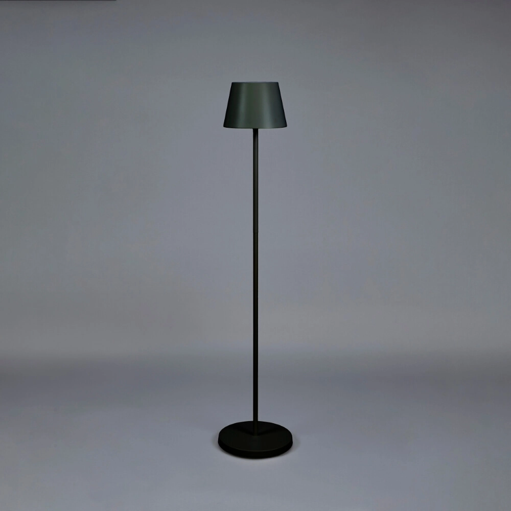 Wiederaufladbare Stehleuchte Pomezia Medium schwarz KonstSmide 7318307841756