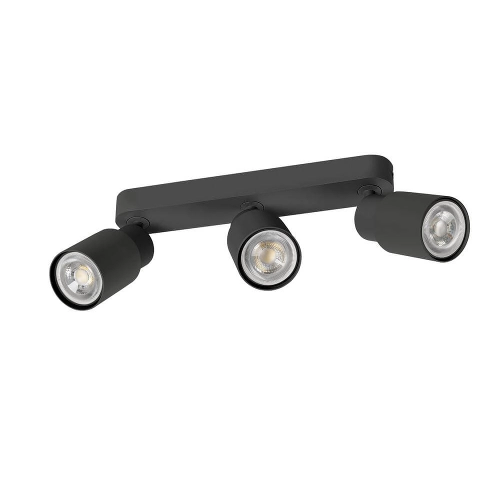 Spott Puri 2.0 Tube schwarz 3-flammig SLV 4024163294065
