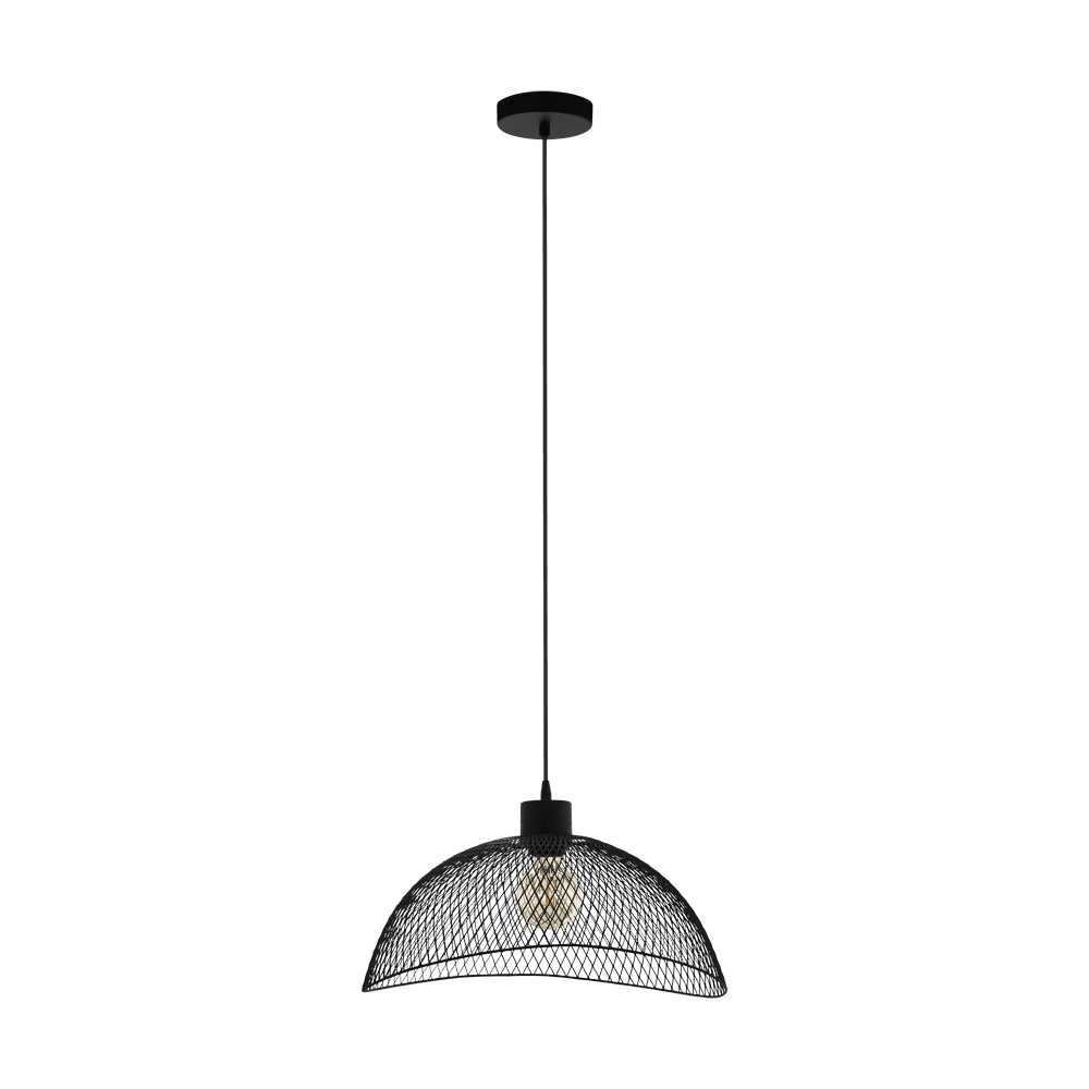 Pendelleuchte Pompeya 45 cm schwarz Eglo 9002759433048