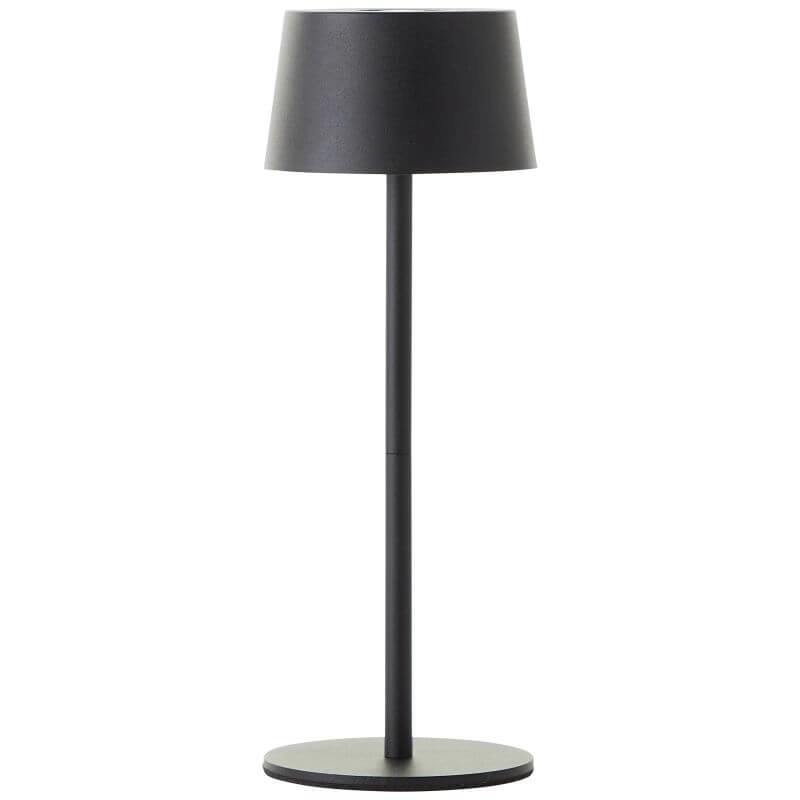 Wiederaufladbare Tischleuchte Jona schwarz Brilliant 4004353449086