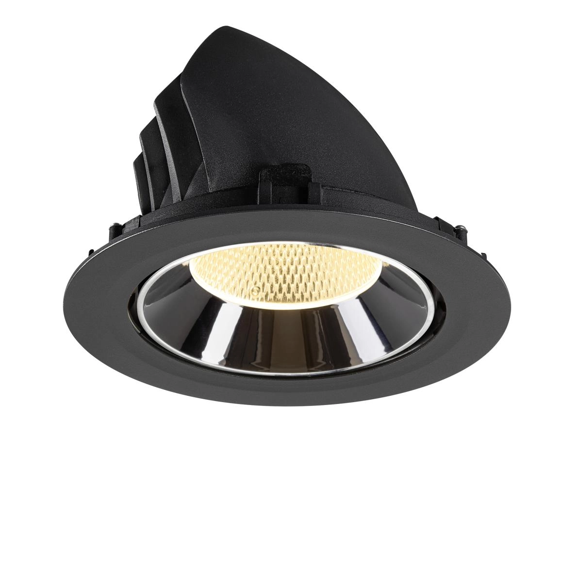 Einbau-Strahler Numinos Gimble XL Schwarz/Chrom 3000K - 20gr SLV 4024163308700