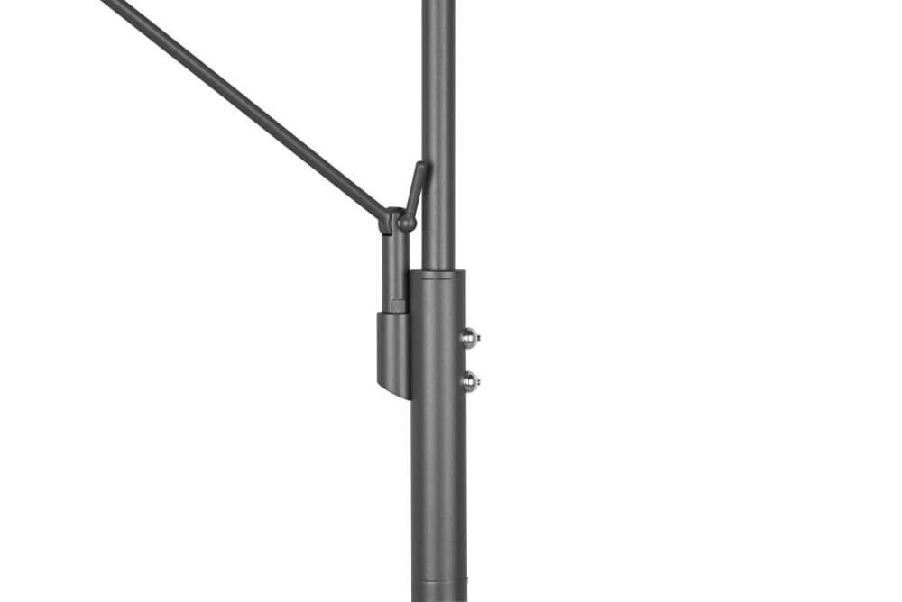 Große LED-Leselampe Franklin Anthrazit Trio 4017807525311