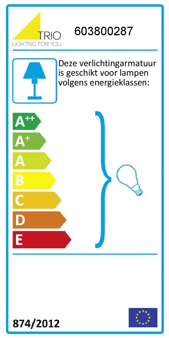 Deckenleuchte Embassy 30cm grau Trio 4017807294088