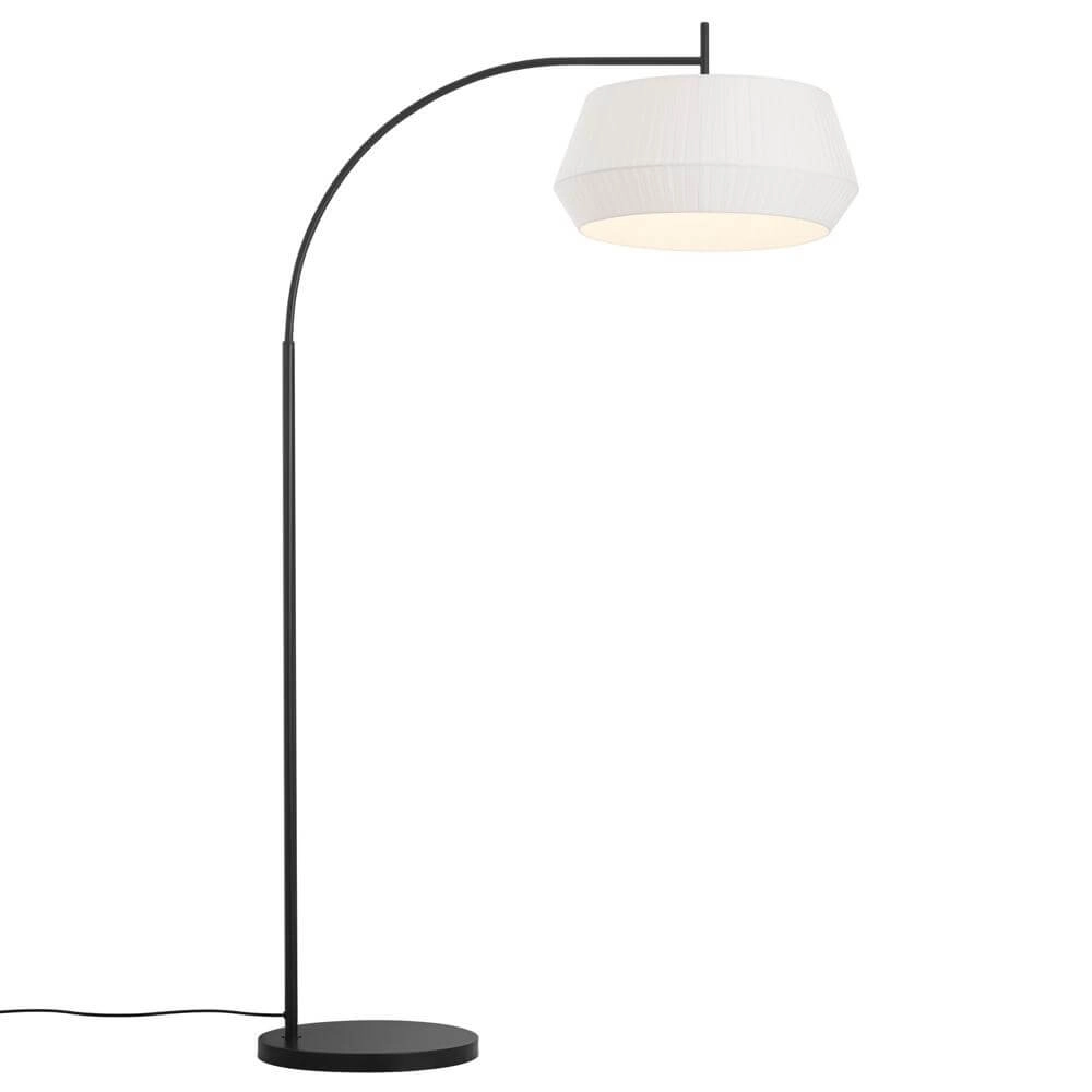 Bogenlampe Dicte weiß Ø 53cm
