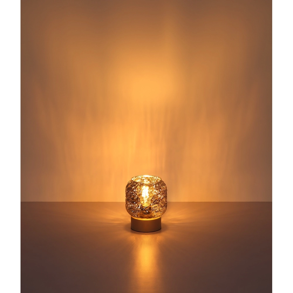 Tischlampe Antonio Sandbraun Globo 9007371566723