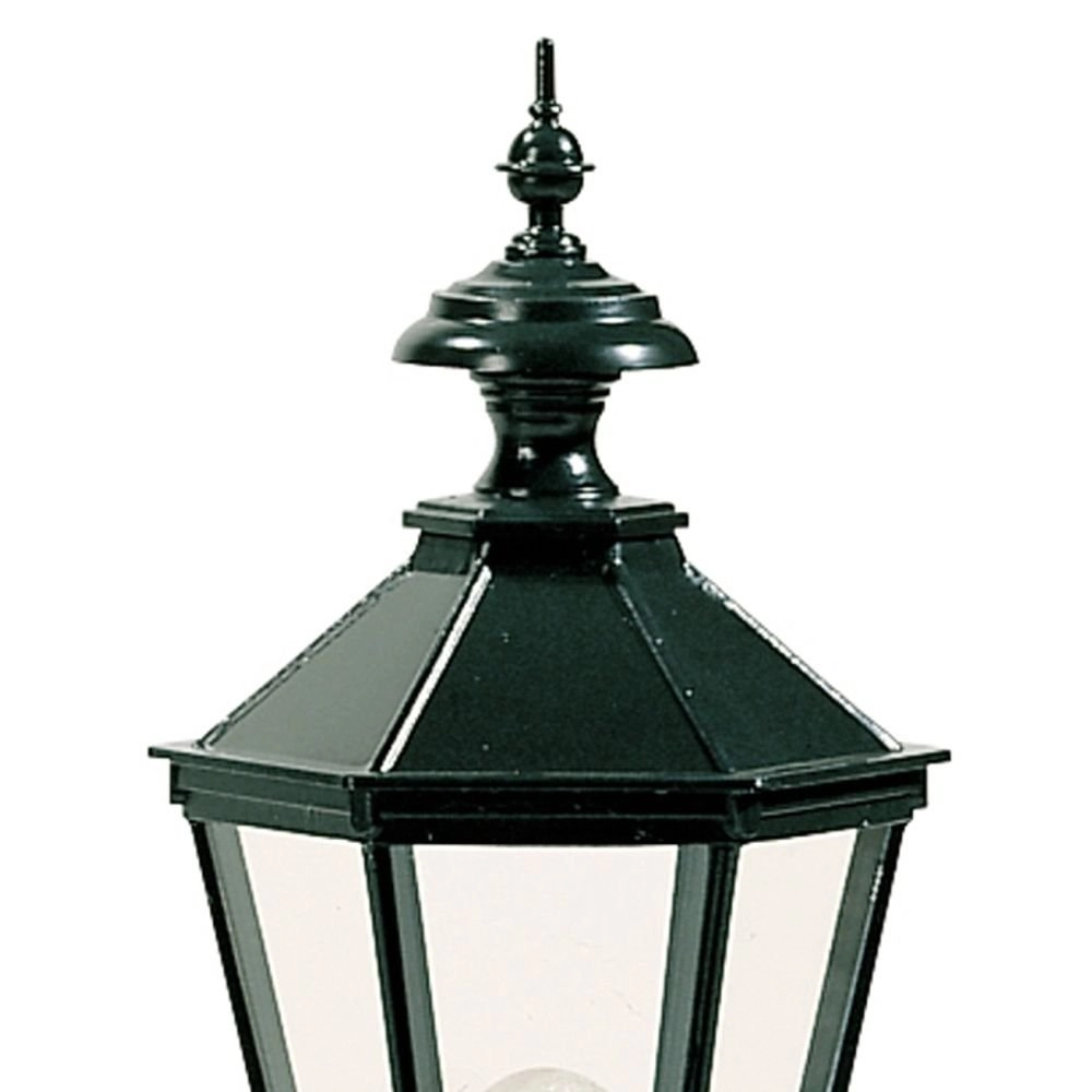 Alte holländische Gartenlampe York L schwarz KS 8714732180603