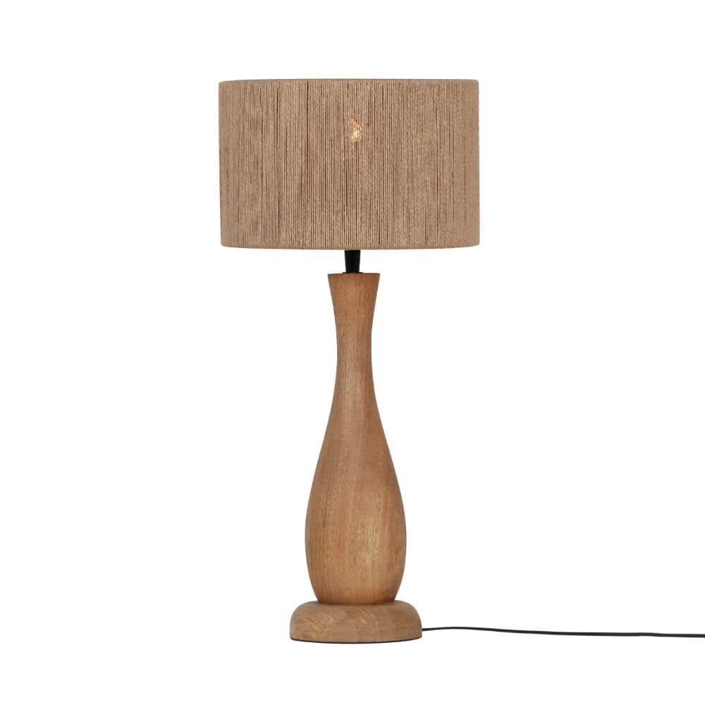 Tischlampe aus Seil Toba 54cm Trio 4017807617702