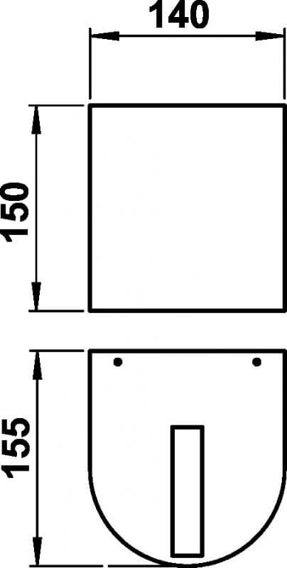 LED Wandleuchte Boll Kleines kleines weiß Albert 4007235824001