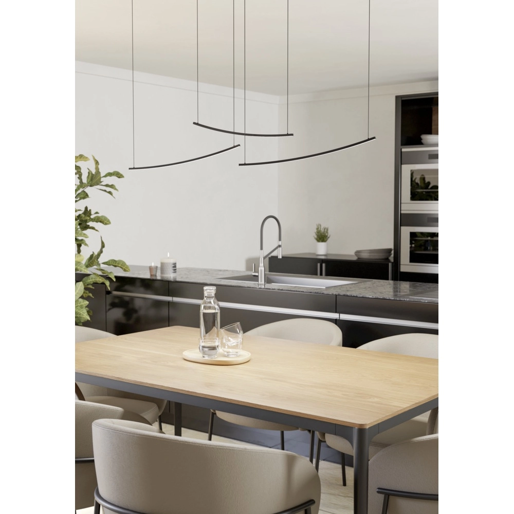 Pendelleuchte Villeggi schwarz Eglo 9008606356553