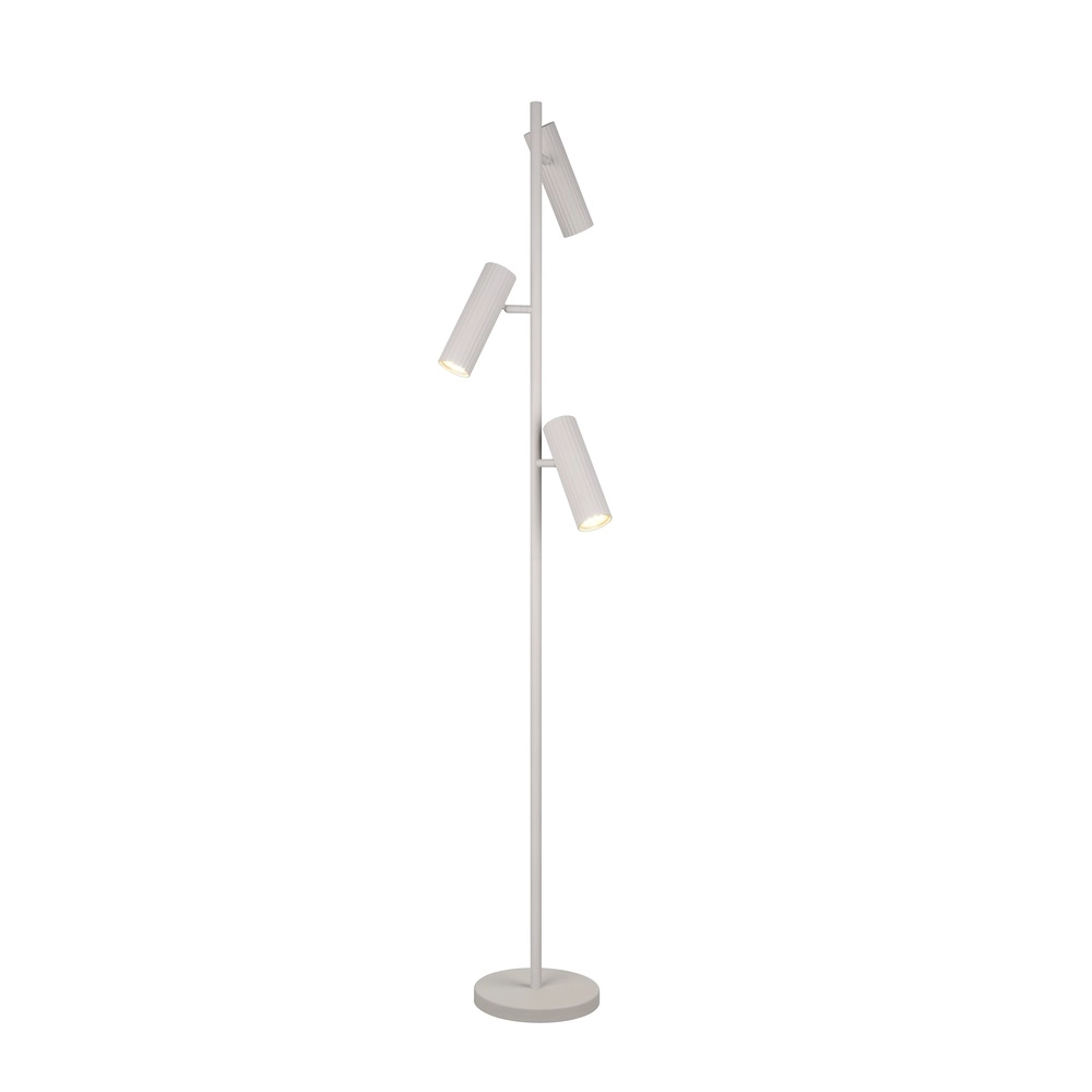 Design-Stehleuchte Soka grau Trio 4017807658675